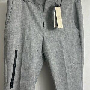 Grey, NWT, Banana Republic Avery crop pants